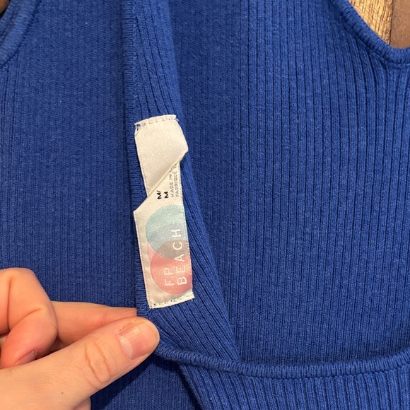 Free People Daniela Low Back Sweater Midi Dress - Picture 2 of 4